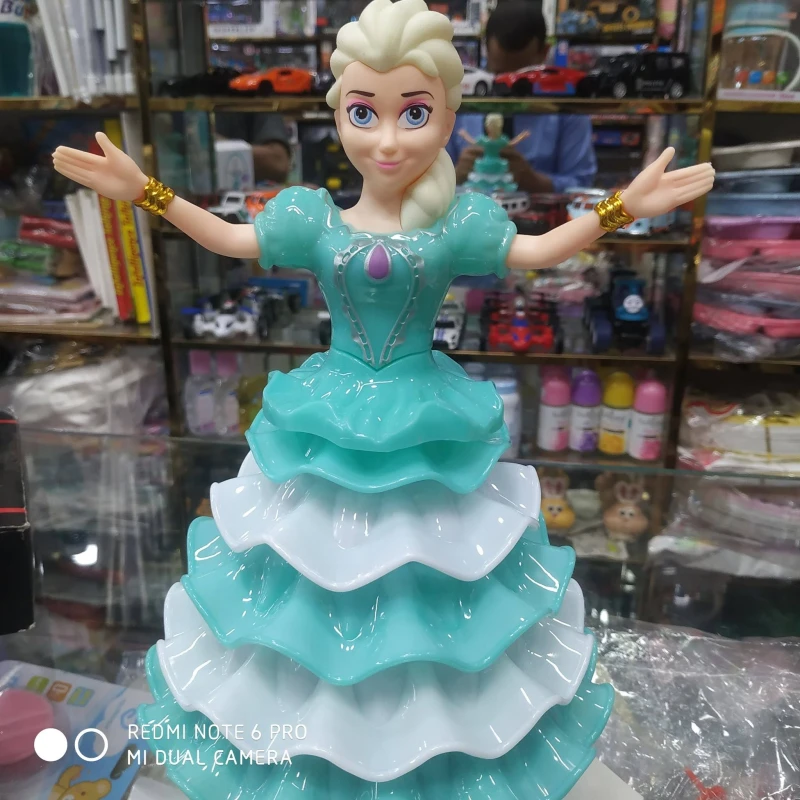 Dancing ANGEL GIRL PRINCES ACOUSTO -Optic Toy Set for kids
