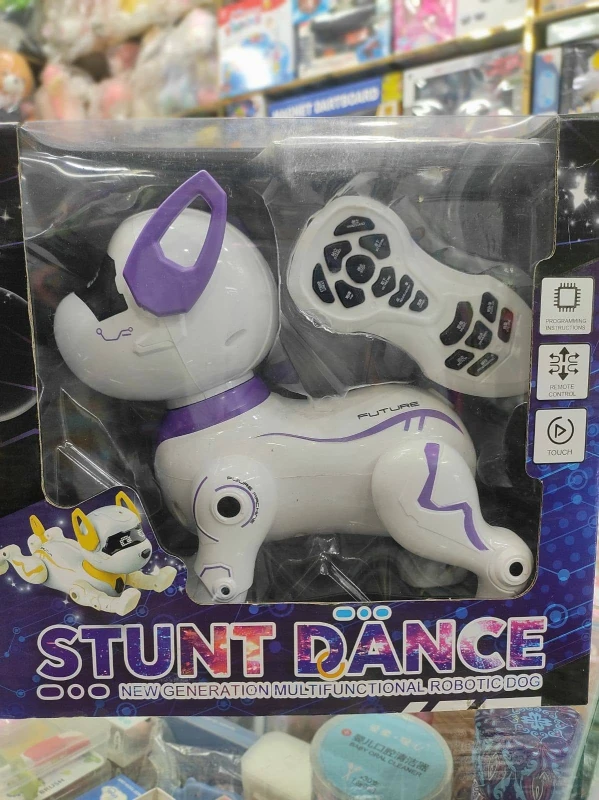 RC Robot Electronic Stunt Dog Toy Remote Control Intelligent Animal Pets Programmable Music Song Kids Toys For Boys Girl Gift