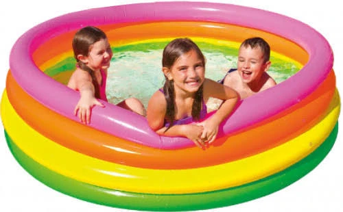Baby Swimming Pool, Round Inflatable Babies Pool Intex (24 × 8.5 inch (61 × 22 cm))