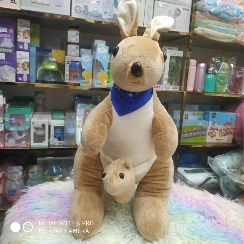 Stuffed Toys Animal Plush Toys Australian Kangaroo Cute Ragdoll Event Gifts Mother and Child Mouse Doll