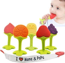 Silicone Baby Teether Food grade Silicone Baby Teether Newborn Silicone Fruit Teether
