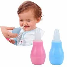 Newborn Baby Nasal Vacuum Mucus Suction Aspirator Soft Tip Ronnie Nose Cleaner