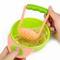Baby Food Grinding Mash Bowl for Homemade Baby Food (Mesh BATI)
