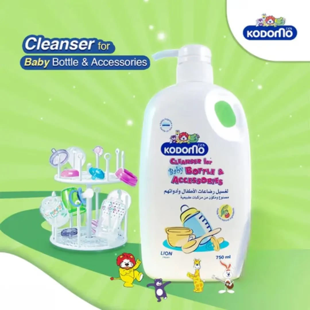 Kodomo Bottle and Accessories Cleanser 750ml