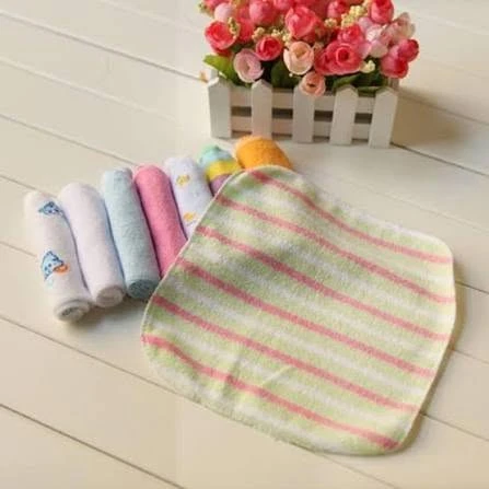 8pcs Gerber Baby Washcloth Baby Small Towel Infant Cotton Handkerchief Sapu Tangan Bayi tuala yoyoy