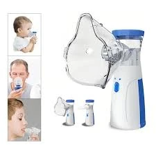 Mesh Portable Nebulizer - Handheld Mesh Atomizer Machine for Home Daily Use, Ultrasonic Nebuliser Personal Inhalers for Breathing Problems/ Mesh Atomizer Nebulizer By Exotic Wholesale Gadget