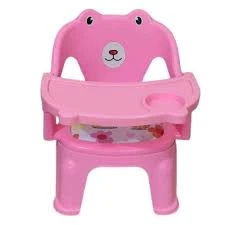 Baby Chair, with Tray Strong and Durable Plastic Chair for Kids/Plastic School Study Chair,Feeding Chair for Kids, Portable High Chair for Kids