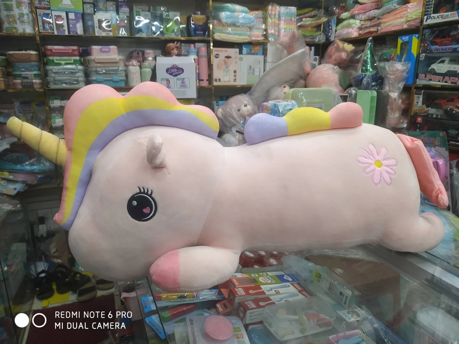 Rainbow Unicorn Pillow | Medium size Baby Unicorn Side Pillows | Unicorn shape Pillows | Softy Unicorn Pillows | Side pillow | Long Unicorn Pillow