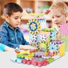 FunBlast Magical Blocks - Magical Building Blocks 3D Magic Play Stacking Set DIY for Brain Development Educational Logo City