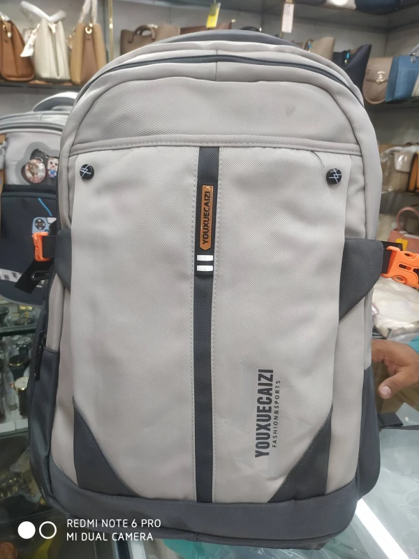 Oxford Cloth School Backpack For Spring, Outdoor Use, Fits 15 Inch Laptop