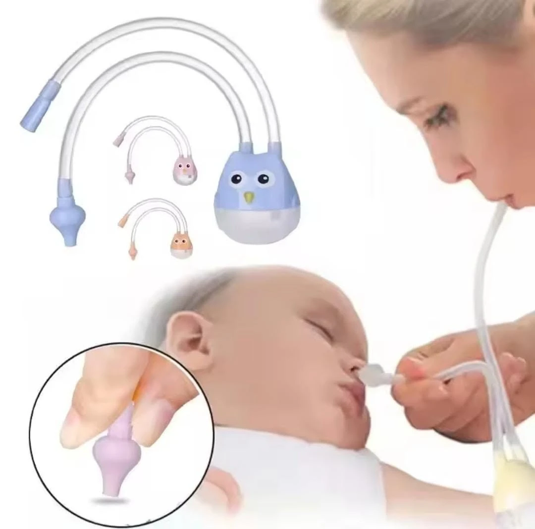 Baby Nasal Aspirator, Infant Nasal Suction, Snot Cleaner, Baby Mouth Suction