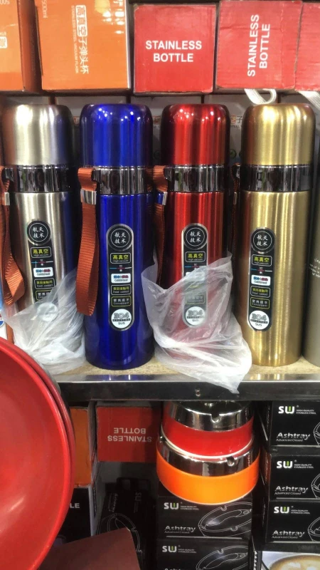 800 ml vacuum water flask double layer hot and cold stainless steel