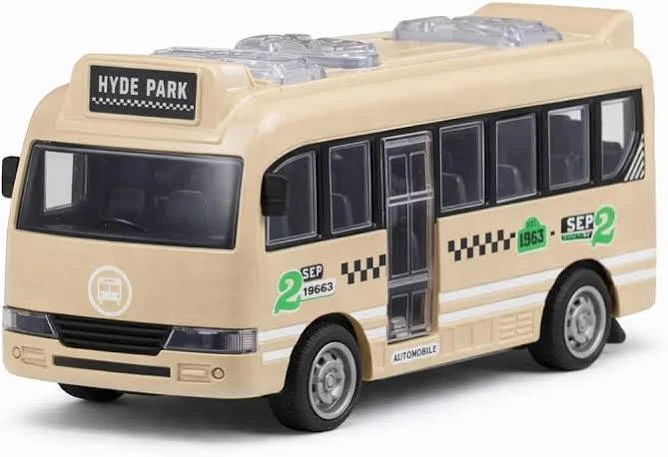 Children Inertial Cartoon Bus Bus Model Toys for Boys Gift