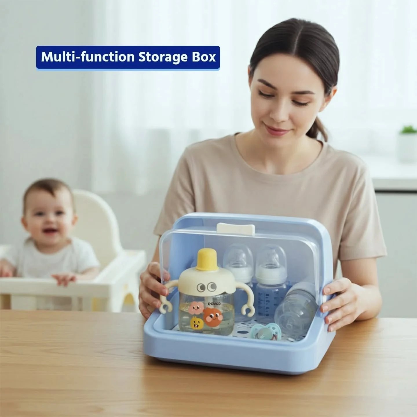 Feeder Accessories Storage Box – Baby Care Essential