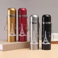 1000ml Double Wall Stainless Steel Vacuum Cup Water Bottle Thermos Bottle Keep Hot and Cold Insulated Vacuum Flask Sport