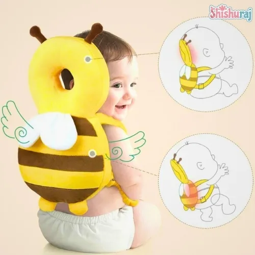Toddler Baby Head Protector Cushion Backpack Wear Protection Adjustable Infant Safety Back for Baby Walkers Protective Head