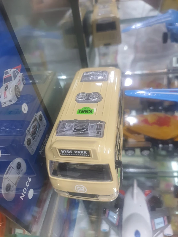 Children Inertial Cartoon Bus Bus Model Toys for Boys Gift